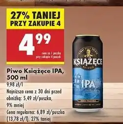Biedronka Piwo Książęce Ipa oferta