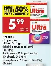Biedronka Proszek do prania białych i jasnych Ultra oferta