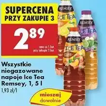 Biedronka Napój z ekstraktem czarnej herbaty bergamot Remsey Ice Tea oferta