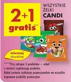 Biedronka Żelki kwaśne robaczki Candi (Biedronka) oferta