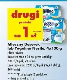 Biedronka Deserek malinowy Nestle Yogolino (Jogolino) oferta