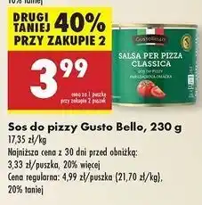 Biedronka Sos do pizzy z przyprawami Gustobello oferta