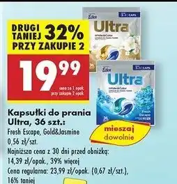 Biedronka Kapsułki do prania gold&jasmine Ultra oferta