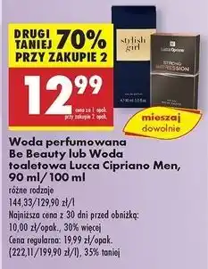 Biedronka Woda perfumowana Be Beauty Stylish Girl oferta