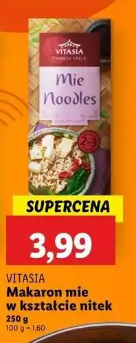 Lidl Makaron mie Vitasia oferta