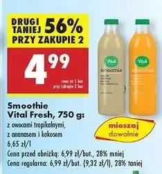 Biedronka Smoothie mango jabłko banan marakuja Vital Fresh oferta