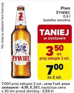 Carrefour Express Piwo Żywiec oferta