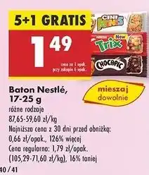 Biedronka Baton Nestle Trix oferta