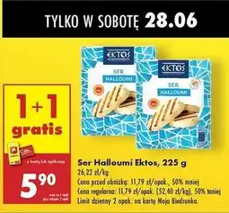 Biedronka Ser halloumi Ektos oferta