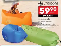 Biedronka Sofa dmuchana zielona Utendors oferta