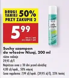 Biedronka Suchy szampon original Niuqi oferta