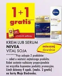 Biedronka Regenerujący krem na noc Nivea Vital Soja oferta
