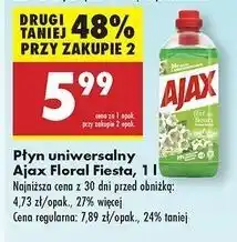 Biedronka Płyn do mycia konwalie Ajax Floral Fiesta oferta