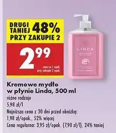 Biedronka Mydło w płynie floral harmony Linda oferta