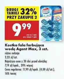 Biedronka Zawieszka do wc żelowa cytrusowa świeżość Agent Max oferta