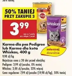Biedronka Karma dla psa z kurczakiem i marchewką w galaretce Pedigree oferta