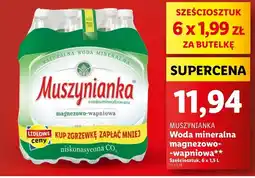Lidl Woda niegazowana Muszynianka oferta