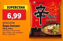 Chapaghetti koreańskie czarne spaghetti Nongshim