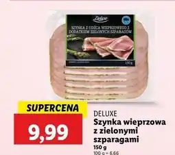 Lidl Szynka wieprzowa z dodatkiem zielonych szparagów Deluxe (Schwarz) oferta