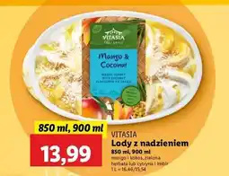 Lidl Lody zielona herbata-cytryna Vitasia oferta