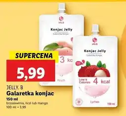 Lidl Galaretka konjac mango Jelly.b oferta
