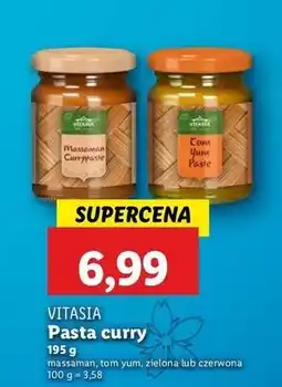 Lidl Pasta green curry Vitasia oferta