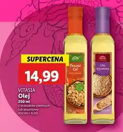 Lidl Olej z orzeszków ziemnych Vitasia oferta