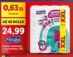 Lidl Papier toaletowy Floralys oferta