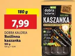 Lidl Kaszanka roślinna Dobra Kaloria oferta