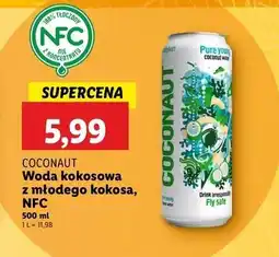 Lidl Woda kokosowa Coconaut oferta