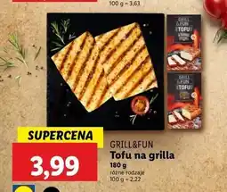 Lidl Tofu na gilla klasyczne Grill And Fun oferta