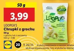Lidl Chrupki z soczewicy o smaku papryki Loopea's oferta