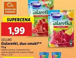 Lidl Galaretka malina cytryna Gellwe oferta