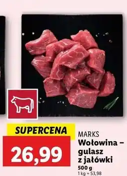 Mięso wołowe na gulasz z jałówki Mark's