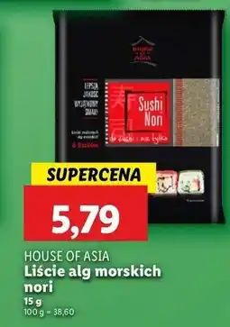 Lidl Liście alg morskich House Of Asia oferta