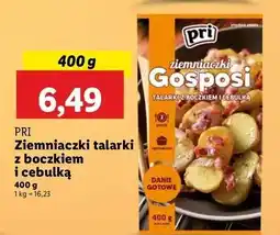 Lidl Ziemniaczki gosposi talarki z boczkiem i cebulką Pri oferta