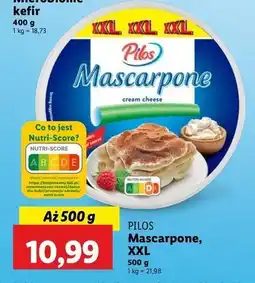 Lidl Serek mascarpone Pilos oferta