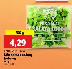 Lidl Mix sałat z sałatą lodową Ryneczek Lidla oferta
