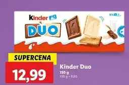 Lidl Ciastka Kinder Duo oferta