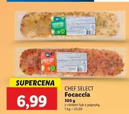 Lidl Focaccia z papryką i pomidorami Chef Select oferta