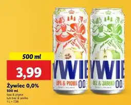 Lidl Piwo Żywiec Bez & Jabłko oferta