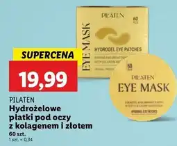 Płatki pod oczy z kolagenem i złotem Pilaten