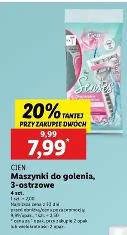 Lidl Maszynki Cien Senses oferta