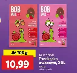 Przekąska jabłkowo- truskawkowa Bob Snail