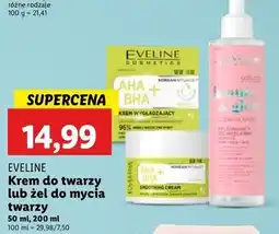Lidl Żel do mycia twarzy Eveline Beauty & Glow oferta