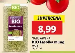 Lidl Fasola mung ekologiczna Naturavena oferta