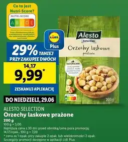 Lidl Orzechy laskowe prażone Alesto oferta
