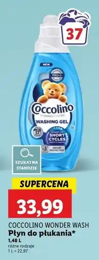 Lidl Żel do prania speed clean Coccolino oferta