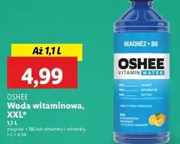 Lidl Napój witaminy i minerały Oshee Vitamin Water oferta