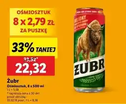 Lidl Piwo Żubr 1768 oferta